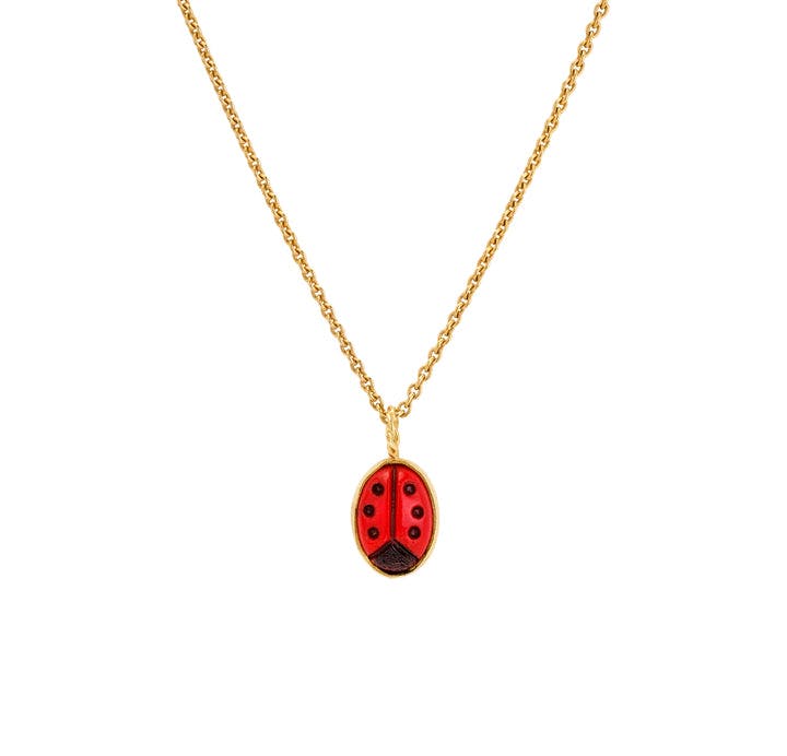 Ladybird Charm Necklace