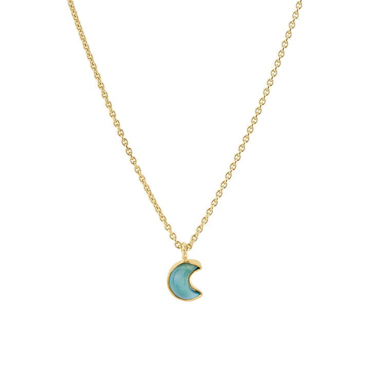 Moon Charm Necklace - READY TO SHIP