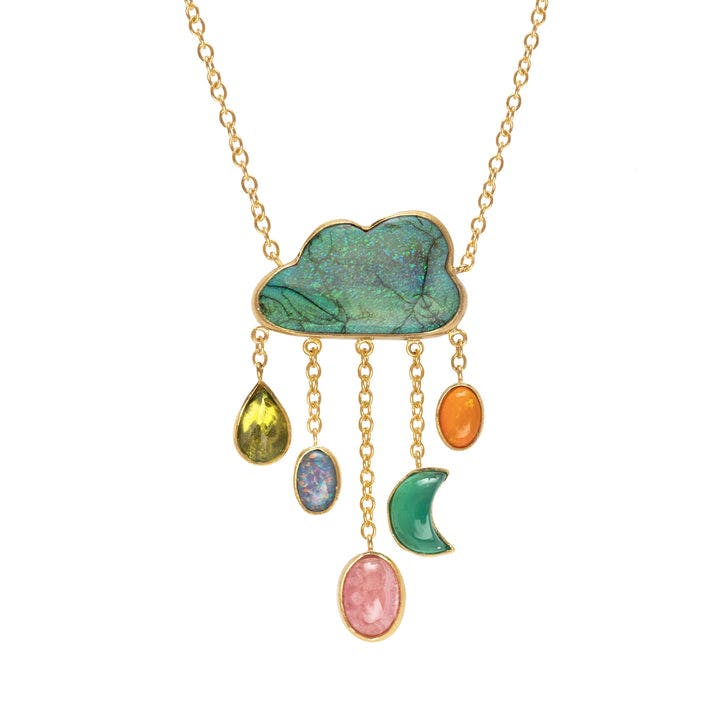 Opal Cloud Necklace - READY TO SHIP